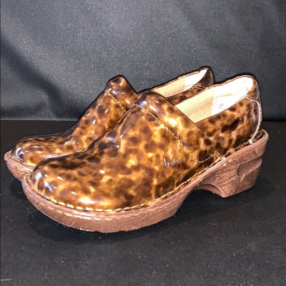 Boc Bronze/Brown Raised Heel Slip On